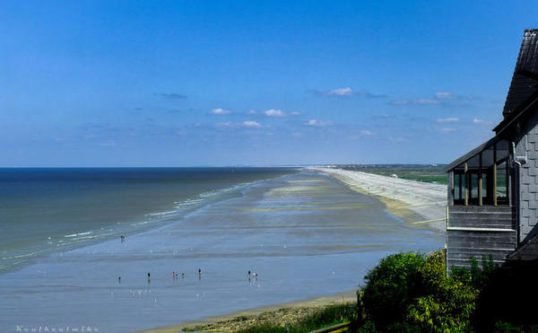 La baie de Somme (Picardie, région des Hauts de France)